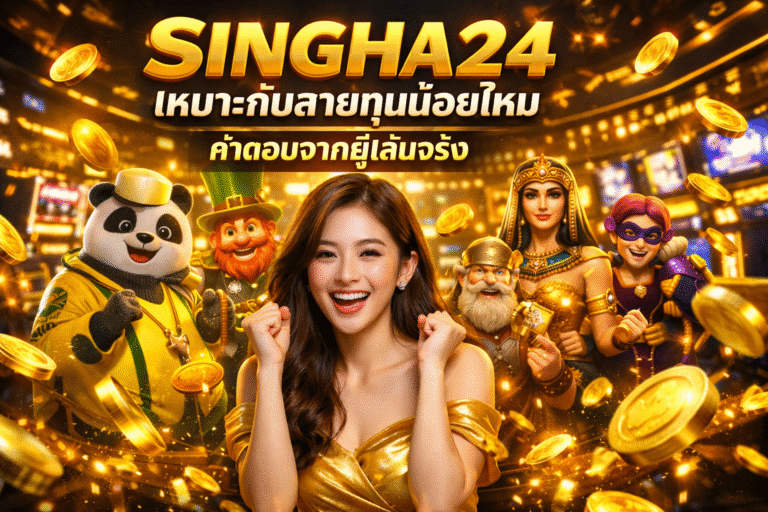 SINGHA24 เหมาะกับสายทุนน้อยไหม คำตอบจากผู้เล่นจริง