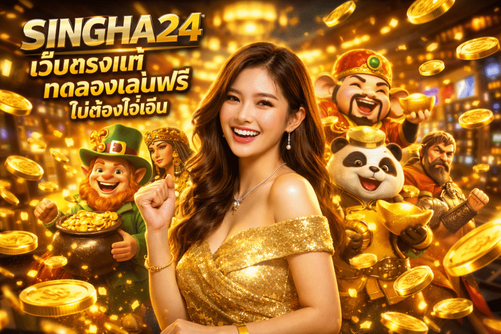 SINGHA24 เว็บตรงแท้ ทดลองเล่นฟรี ไม่ต้องใช้เงิน