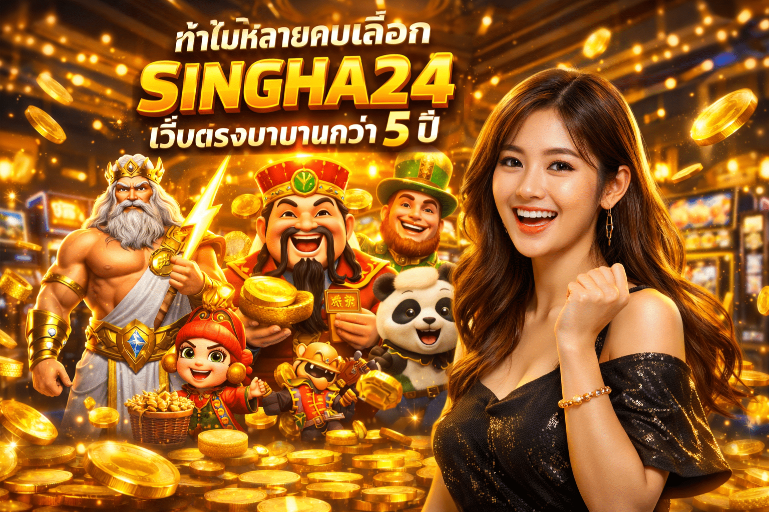 ทำไมหลายคนเลือก SINGHA24 เว็บตรงมานานกว่า 5 ปี
